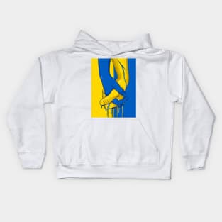 United with Ukraine Kids Hoodie